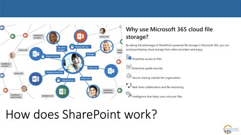 how does sharepoint work.